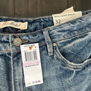 Unpublished Blue Denim Jeans